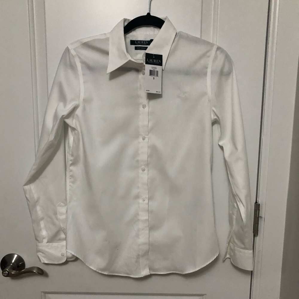 Ralph Lauren White button up.
